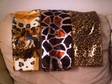 3 Animal Prints Silky Feel Scarf - Brand New