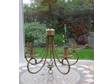 £25 - CEILING LIGHT BRASS 5 arm