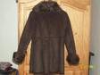 MONSOON LADIES Brown Faux Sheepskin Coat Size 8 -....