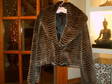 Stunning faux fur jacket vintage