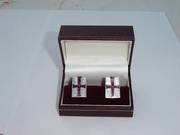 Scotland Flagged-Sterling Silver Cufflinks