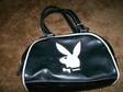 £10 - GENUINE PLAYBOY Handbag black playboy