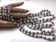 Black White Pearl Necklace