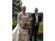 Benjamin Roberts Wedding Dress Gold,  Uk Size 16