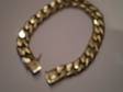 Very Heavy Gents 9ct Gold Bracelet 88.5 Grams