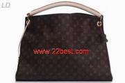 Authentic Leather Handbag, LV Handbag, www.22best.com