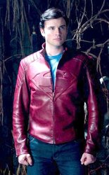 Super man smallville leather jacket