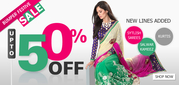 SareesBazaar.co.uk Bumper Festive Sarees Sale