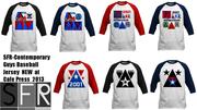 Baseball Jersey Shirts  featuring 2001 Millennium Triangle  design  