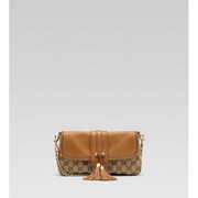 Gucci Marrakech Evening Sacs Beige avec Camel Brun-vente-max.com