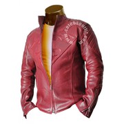 Superman Smallville Red Real Leather Jacket