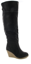 Womens Leather Boots - Over Knee High Boots UK