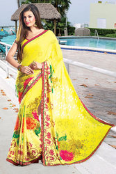 Stunning Printed Sarees & Party Wear Sarees from jagdambasarees.co.in