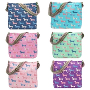 New Sausage Dog Print Crossbody Bag -JC Unique Wholesale UK