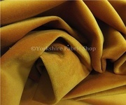 The quality Yellow Velvet Upholstery Fabric