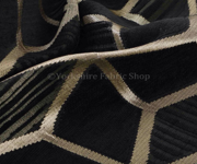 Our range of Black upholstery fabric in many colors and qualities