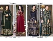 Bridal look Heavy Embroidery Faux Georgette salwar kameez 