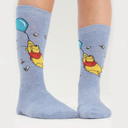 Womens Winnie the Pooh Eeyore and Piglet Novelty Socks