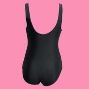 Girls Womens Black One Piece Swimwear, 