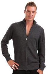 Citizen Cashmere Zip Up Cardigan for Mens