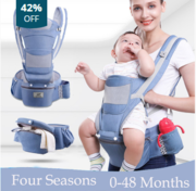 New 0-48 Month Ergonomic Baby Carrier Infant Baby Hipseat Carrier 3 In