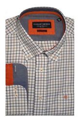 Casa Moda Mens Premium Cotton Country Style Check Size Xl To 7xl