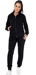 Soft Plain Women's Tracksuits Set - 2 Piece Cozy