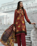 RANG BY MOTIFZ LINEN UNSTITCHED PRINTED SUIT WHU-0049