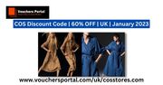 COS Discount Code | 60% OFF | UK | January 2023