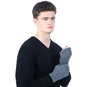 Stay Warm in Style – Grey Fingerless Gloves by TCG London