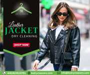 Luxury Leather Jacket Cleaning London with Deep Conditioning