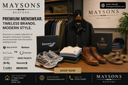 Men's Polo Tops UK | Designer Polo Shirts | The Maysons Store