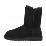 Uggs Cheap Boots Bailey Button (Black)